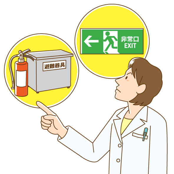 イラストカット シーン391（シンプルタッチ）
