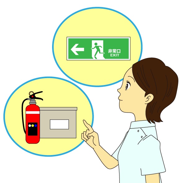 イラストカット シーン391（漫画風タッチ）