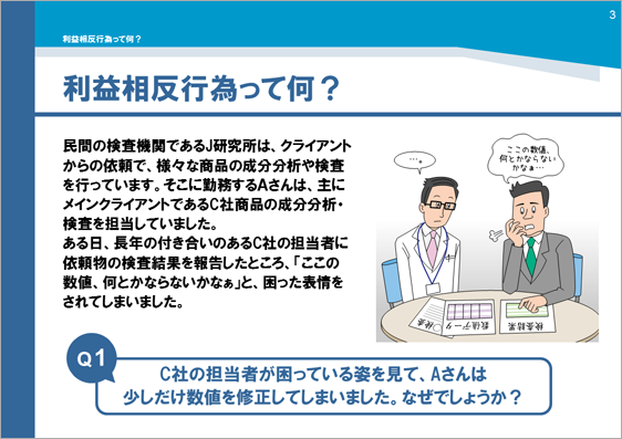 研修用資料053 利益相反行為って何？